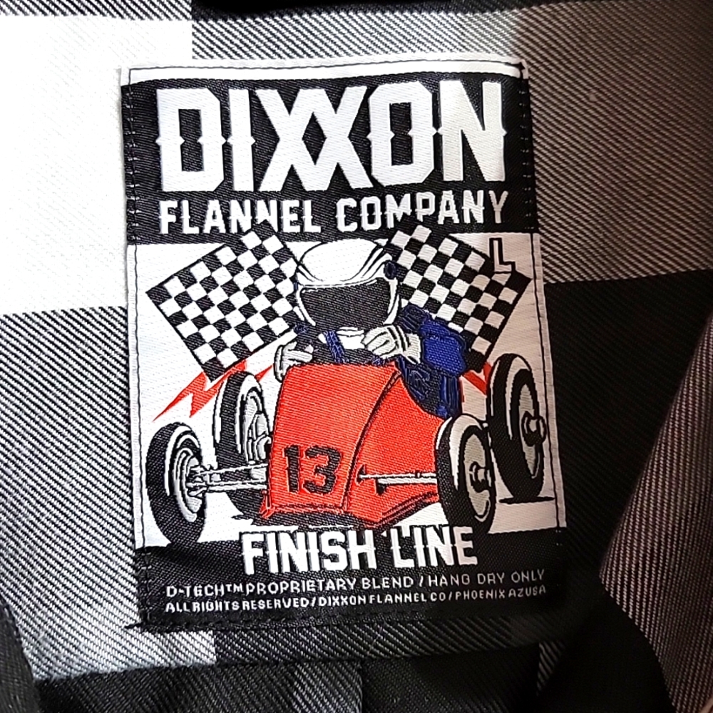 Dixxon Flannel The Finish Line Womens Size Large NWT